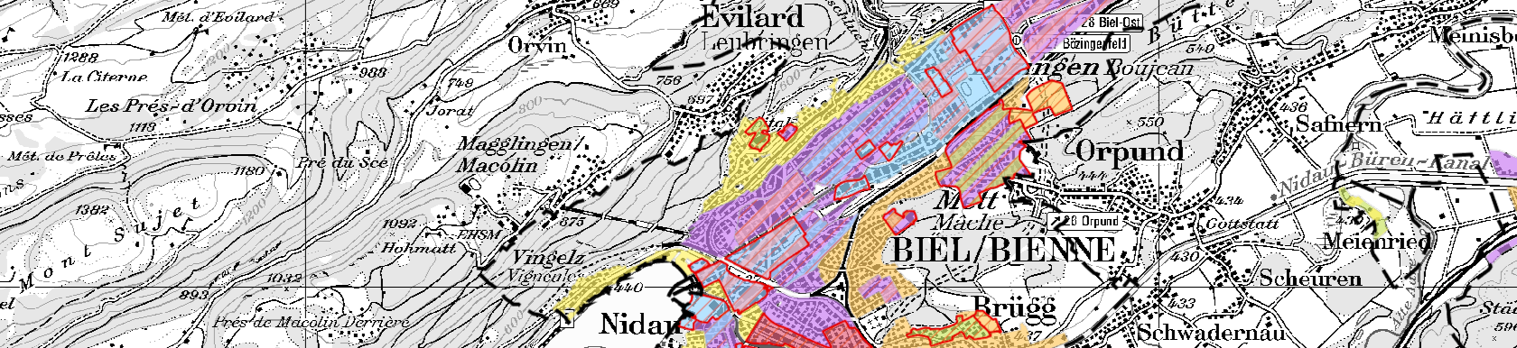 Jura bernois.Bienne